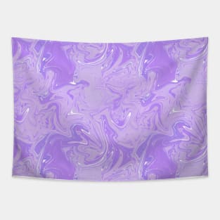 Pastel Purple Silk Marble - Digital Liquid Paint Tapestry