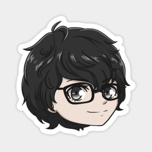 Akiren/Joker Chibi Head Magnet