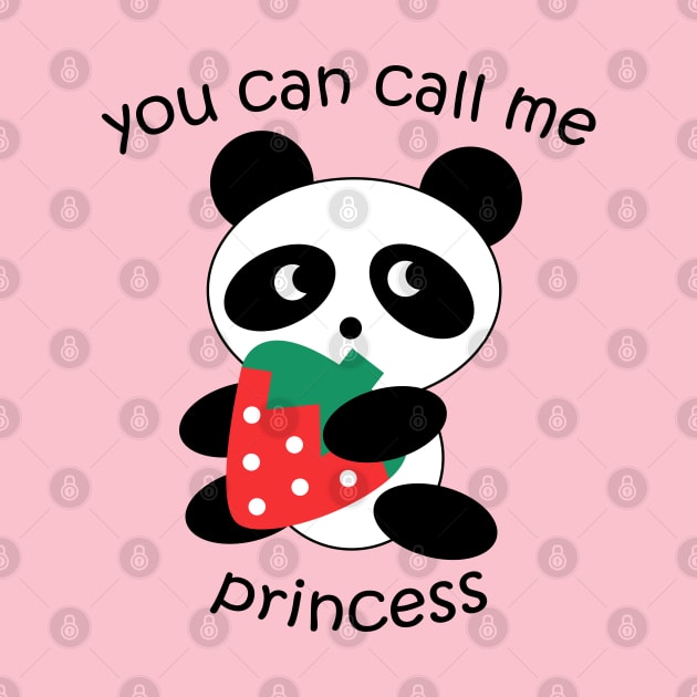 You Can Call Me Princess: Panda by Maries Papier Bleu