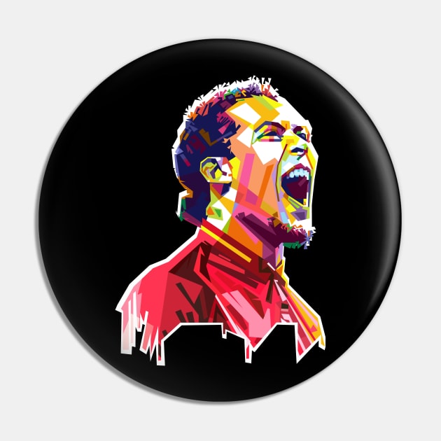 Van Dijk Pin by Vector Baturaja