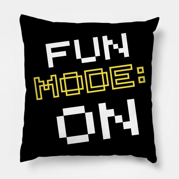 Fun Mode On Pillow by baha2010