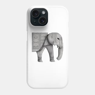 Elephant Byzantine style Phone Case