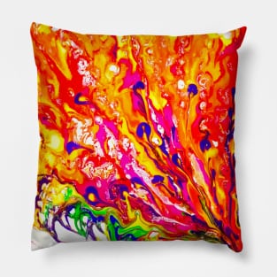 Floral abstract Pillow