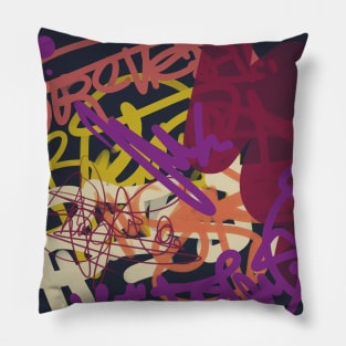 Graffiti collaboration Pillow
