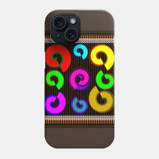 Spiral geometry Phone Case