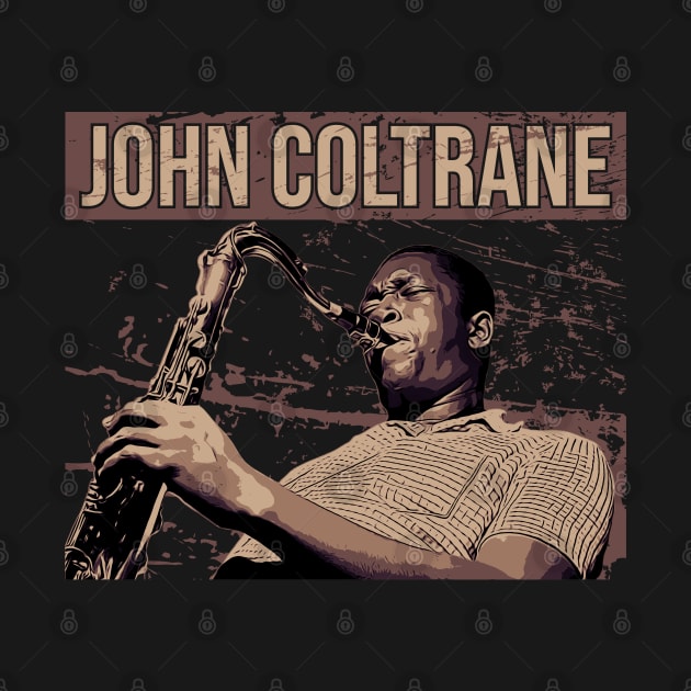 John Coltrane by Degiab