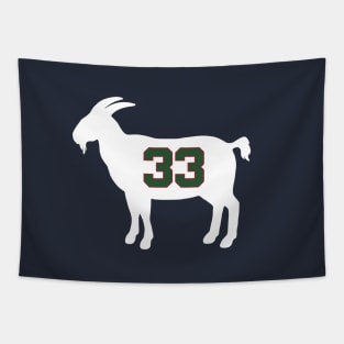 Kareem Abdul Jabbar Milwaukee Goat Qiangy Tapestry