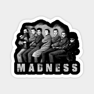 The Nutty Sound - Honor Madness' Influence on Music with This Tee Magnet