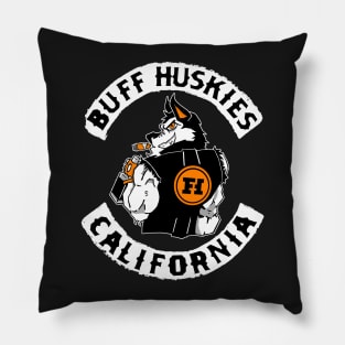 Buff Huskies Pillow