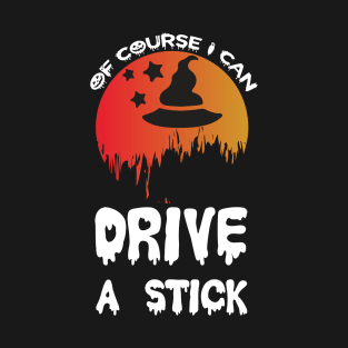 Of Course I Can Drive A Stick T Shirt For Women Men T-Shirt