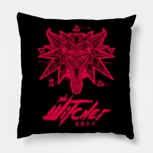 Neon Witcher Pillow