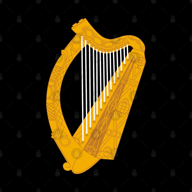 Irish Harp by Historia