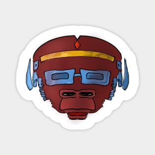 Cyborg Monkey Magnet