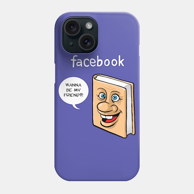 Facebook Phone Case by ticulin