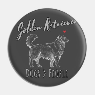 Golden Retriever - Dogs > People Pin