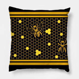 Bee honeycomb Pillow