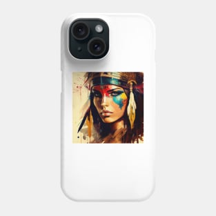 Powerful Egyptian Warrior Woman #2 Phone Case