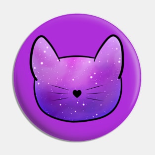 Kitty Galaxy Pin