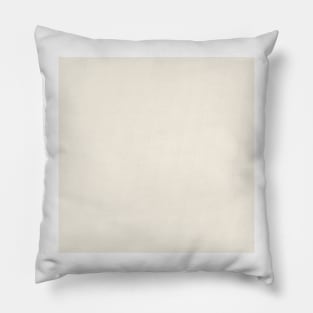 Solid Cream Pillow