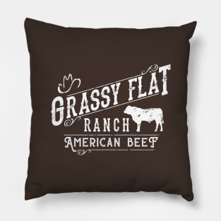 Grassy Flat Ranch American Beef Pillow