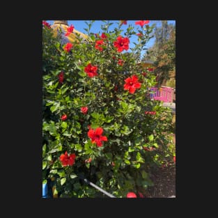 Red Flowers T-Shirt