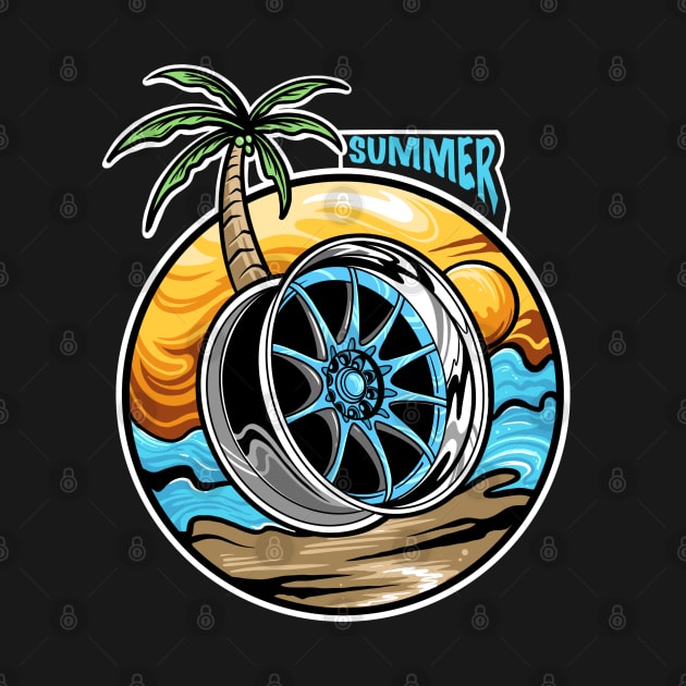 Summer wheel by RYZWORK