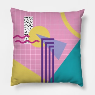 Memphis Pattern 64 / 80s Retro Pillow