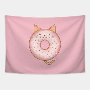 Donut Cat Tapestry