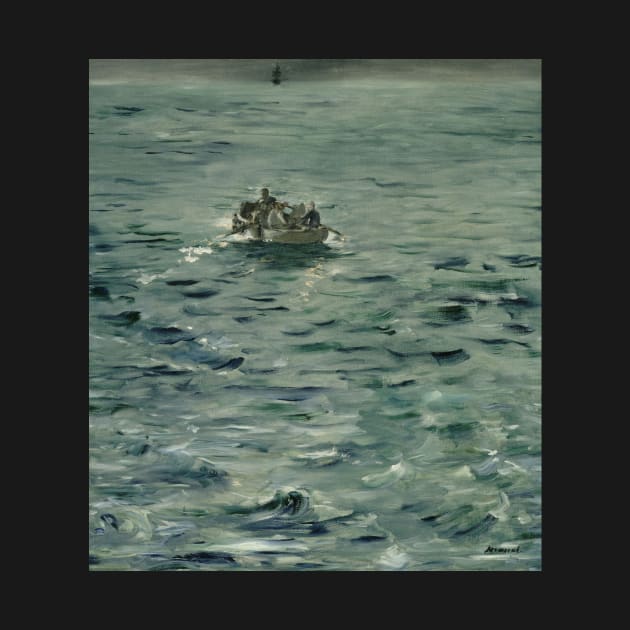 Rochefort's Escape by Edouard Manet by Classic Art Stall