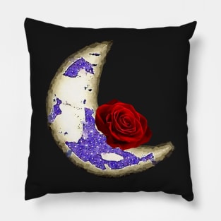 The moon and the rose Pillow