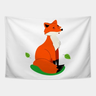 Fox Art Design Tapestry