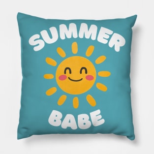 Summer Babe - Cute Sunshine Design Pillow