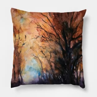 Sunset boulevard Pillow