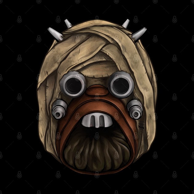 Tusken Raider Mask by Gloomlight