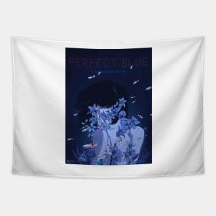 Perfect Blue Tapestry