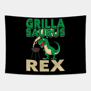 Grilla Saurus Rex Tapestry