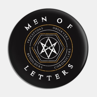 Men Of Letters SPN Pin