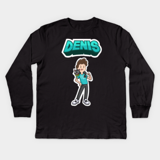 Denis Daily Kids Long Sleeve T Shirts Teepublic - denisdaily shirt in roblox