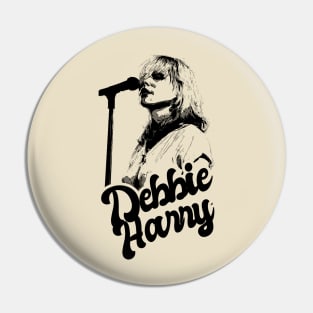 Debbie Harry 80s style classic Pin