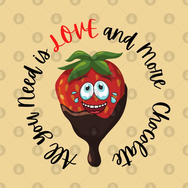 Strawberries - Love and More Chocolate by O.M design