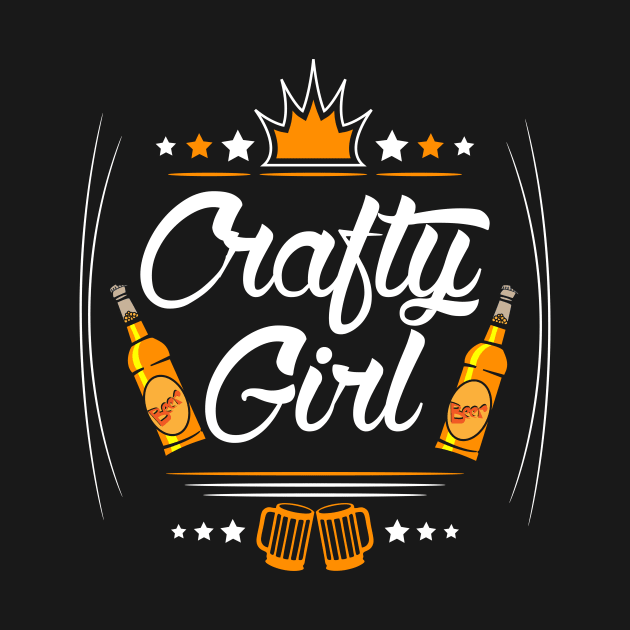 Crafty (Beer) Girl by jslbdesigns