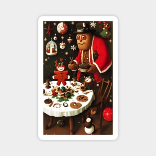 Gingerbread Man and Xmas Magnet