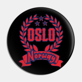 Oslo Norway Pin