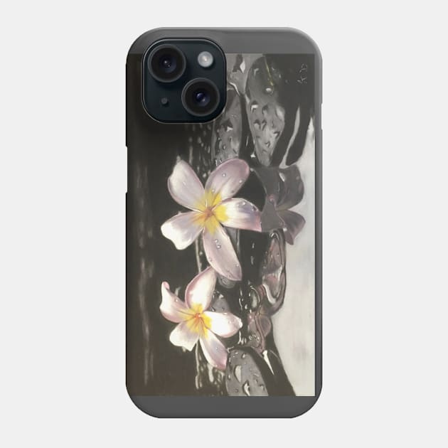 Flowers and Water Phone Case by keyla