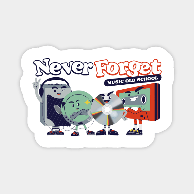 Never forget! Magnet by Sr Primmo