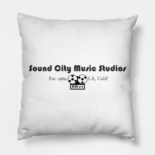 Sound City Music Studios Pillow