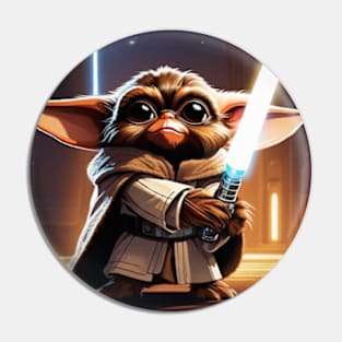 Gremlin Jedi Pin