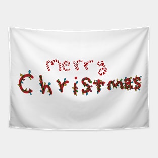 Merry Christmas Tapestry