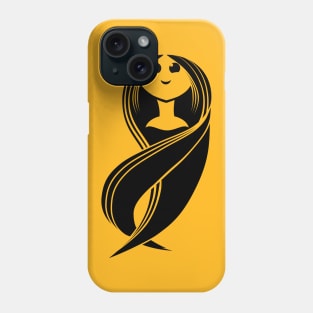 Long hair Phone Case