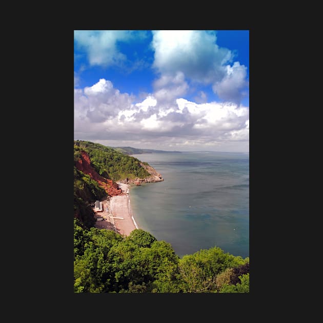 Oddicombe Beach Babbacombe Bay Devon by AndyEvansPhotos